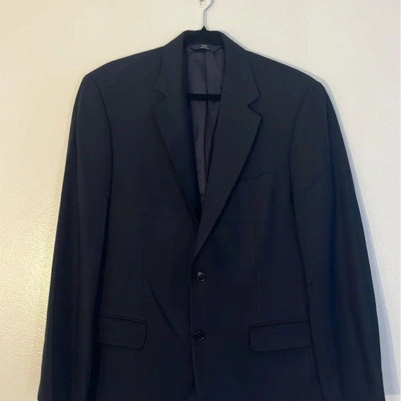 Brooks Brothers | Wool stretch suit jacket/blazer Navy blue Men’s size 39R - Picture 2 of 9
